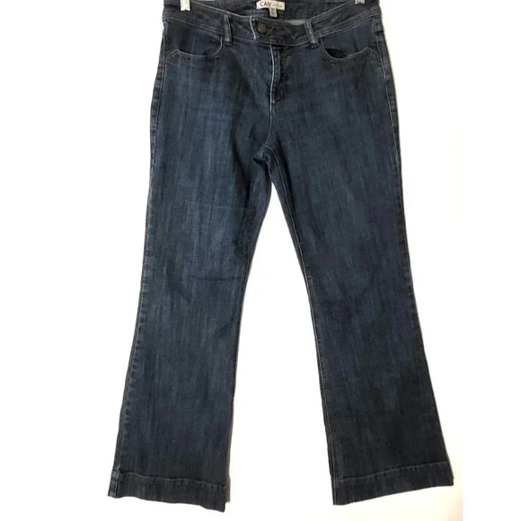 Cabi Strait leg Blue Jeans Size 6 1C - Picture 1 of 5